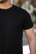 Erkek Mini Jakarlı Kısa Kollu T-shirt resmi